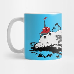 Off Shore Dolphin Drilling Mug